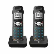 AT&T TL88002 DECT 6.0 Handset Speakerphone w/ Bilingual Menu Support (2 Pack)
