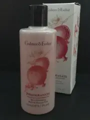 CRABTREE & EVELYN POMEGRANATE ARGAN & GRAPESEED BATH & SHOWER GEL 8.5 OZ BOXED