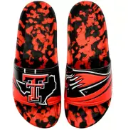 Hype Co College NCAA Unisex Texas Tech Red Raiders Sandal Slides