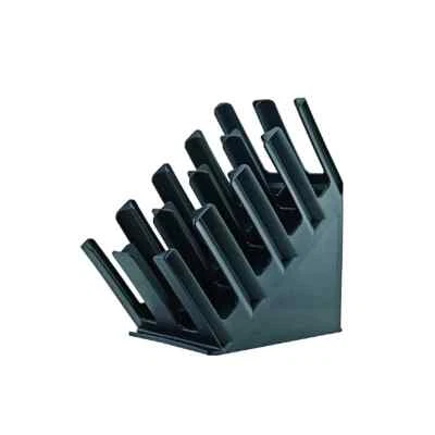 Chef Inox 8-Compartment Vertical Cup Organiser Black 440x370x450mm Kitchenware