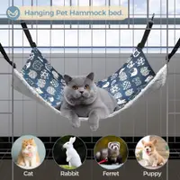 在飛比找蝦皮購物優惠-Cat Hammock Hanging Bed Cat Ca