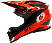 ONeal 1SRS Stream, motocross helmet kids , color: Matt Black/Red/White , size: M