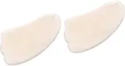 Ipetboom 2 pcs Agate Massage Scraping Board Versatile Body Tool for Neck Face and Legs for Easy Carrying and Comfort