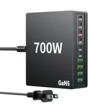 700W USB C Charger Block Fast 10 Port Charging Station Hub Brick PD 100W Lapt...