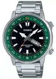 Casio MTD130D-1A3 Men's Pilot Aviator Style MTD-130D Steel Watch