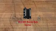 M2-M5 Nut & Bolt Sorter/Measuring Gauge - Precise Sizing & Thread Identification