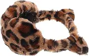 [SHERCHPRY] Warm Knit Earmuff for Boys and Girls Soft Warm Cable Knit Plush Ears Hair Band Boys and Girls Ear Muffs Earmuffs Winter