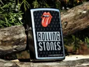 Zippo Lighter - The Rolling Stones - Mick Jagger - Keith Richards - Tongue