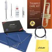 Trumpet Cornet All-Inclusive Care Kit Microfiber Polish Cloth Musical Instrument