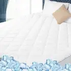 Cooling Mattress Pad Queen Size Mattress Cover Quilted Mattress Protector Extra