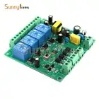 AC220V Modbus RTU Four-Way Relay Module Isolation Sensor Control RS485/TTL UART