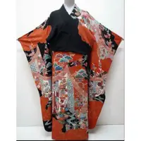 在飛比找蝦皮購物優惠-日本和服色打掛黑非浴袍