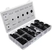 ABOOFAN 170pcs Rubber Grommets Set for Wire Protection Electrical Firewall Plugs Automotive Use Dust Water Resistance