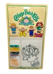Rare & HTF - 1984 Cabbage Patch Kids - Makit & Bakit Suncatcher Kit - NEW / NIP