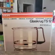 NIB NEW Krups Glaskrug TS 12 Coffee Carafe Replacement Glass Jug 12 Cup Original