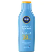 Nivea Sun Protect Light Feel Everyday Sun Lotion SPF 30+ UVA & UVB Filters 200ml