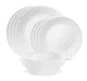 Corelle Dinnerware Set 12pc Linen Weave 1146908