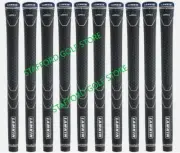 Lamkin UTx+ Full Cord Golf Grips Standard+ Grey/Blue Cap 600 Round Set of 10