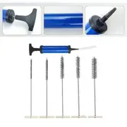 6x Pipe Cleaning Brush Set Drill Brush for Drill Hole Cleaning Bottles Tubes