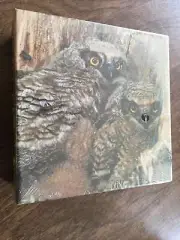 VTG 70’s SPRINGBOK Mini 70 Pc Jigsaw Puzzle Masters of the NIght (owls) NOS