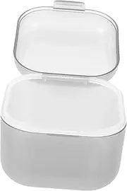 Generic Box Nail Bits Nail Tools for Nail Art Drill Bits Soaking Cleaner Nail Art Tool Sterilizer Cup Nail Tools Cleaning Container Nail Clipper Soaking Cleaner Plastic Black