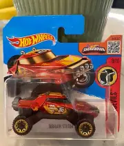 Hot Wheels Red Terrain Storm - 2016 HW Daredevils - Short Card