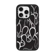 iPhone 16 Pro Mirror Case MagSafe Compatible SUPER WAVY (BLACK)