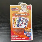 Hasbro PLAYSKOOL ALPHIE BOOSTER PACK 25 Cards Numbers