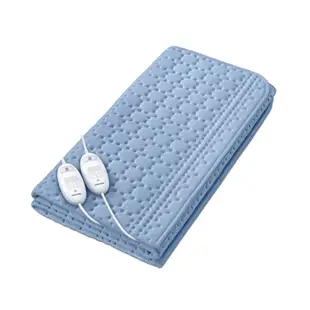 【德國博依beurer】床墊型定時水洗電毯 (雙人雙控定時電毯)-TP88XXL-藍色海洋