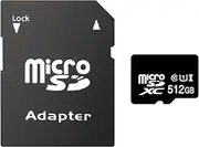AMEX OP-A07SD512 Dash Cam for A07 Series Micro SD Card 512GB