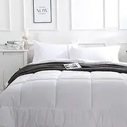 Luxton All Seasons Quilt King Single Machine Washable Doona Everyday 300GSM Filling Quilt (King Single Size)