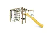 Lifespan Kids Orangutan Climbing Cube Jungle Gym Play Centre + Yellow Slide