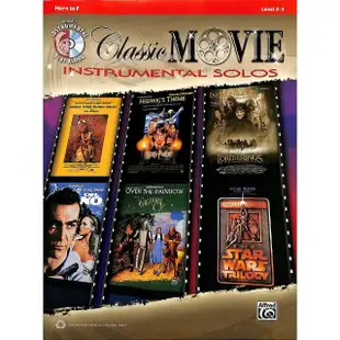 【Kaiyi Music 凱翊音樂】Classic Movie Instrumental Solos for Strings Horn Book & CD