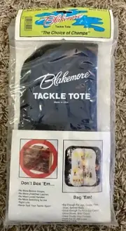Blakemore Fishing Tackle Lure Soft Carry Bag Tote 4 3/4” x 10 3/4” USA New NOS