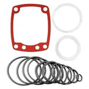 Nailer Rebuild Kit Fit with 402707 Gasket Cover 402725 Cylinder Seal 403700 O-Ring Rebuild Kit 405243 Flange Sleeve As Shown