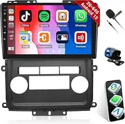 UNITOPSCI 2G+64G for Nissan Frontier Xterra 2009-2012 Android 13 Car Radio Wireless Apple CarPlay Android Auto 9” Touchscreen Bluetooth GPS Navigation MirrorLink WiFi FM/RDS SWC Backup Camera Mic