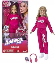 Addison Rae Fashion Doll - Comfy; Trendsetting Style; Contains 11” Doll and Accessories, Including Headphones, Tablet, and Sneakers, Multicolored