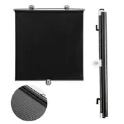 with Suction Cup Bedroom Decoration Block UV Window Drapes Blackout Curtain Curtains Roller Blinds black 40cm x 125cm