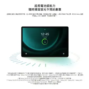 SAMSUNG Galaxy Tab S9 FE WiFi版 6G 128G X510 限量贈好禮 神腦生活