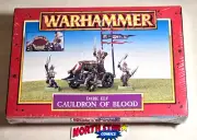 Warhammer Dark Elves Cauldron of Blood Box (1997 US) - Sealed Metal