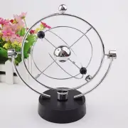 Electric Newton Cradle Steel Balance Ball Physics Science Pendulum Ornament