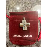 在飛比找蝦皮購物優惠-GEORG JENSEN 喬治傑生  藍月光 十字架 丹麥製