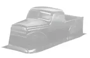1:10 RC Clear Lexan Body – "Power Master" for 313mm Crawler or Truck.