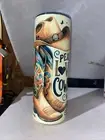 Cowboy Design 20 oz tumbler stainless