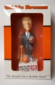 Mike Blake Indiana Football Hall Of Fame Bobble Head 14 WFIE, Autographed