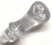 Clear Bubble Resin wax seal stamp handle, fits all our engraved heads!