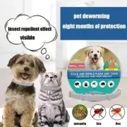 Cat Dog Flea And Tick Collar Adjustable 8 Months Protection Retractable 38/70CM