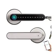 Smart Lock Fingerprint Door Lock,CATCHFACE Keyless Entry Door Lock Smart Door...