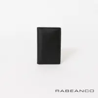 在飛比找Yahoo奇摩購物中心優惠-RABEANCO中性簡約名片夾 黑