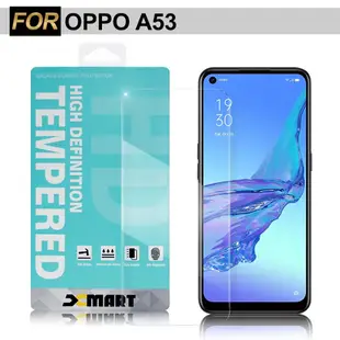 Xmart for OPPO A53 薄型 9H 玻璃保護貼-非滿版